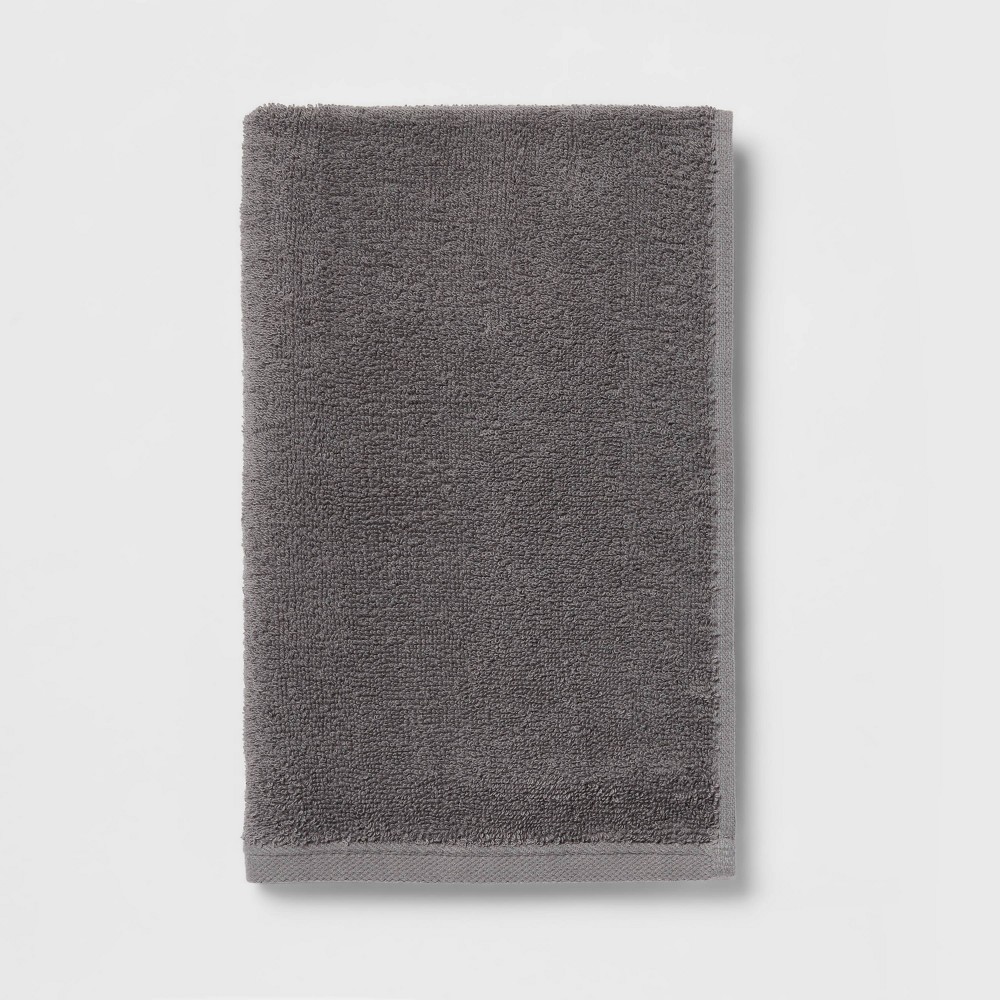 Photos - Towel Everyday Hand  Dark Gray - Room Essentials™