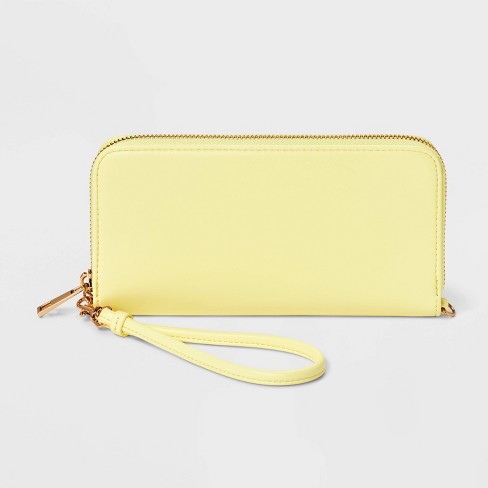 Kate spade wallet discount yellow