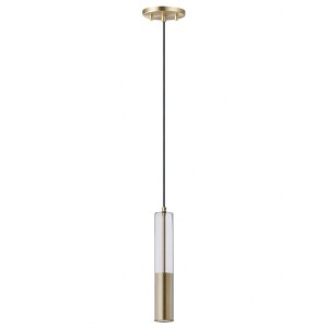ET2 Lighting Torch 1 - Light Pendant in  Satin Brass - 1 of 1