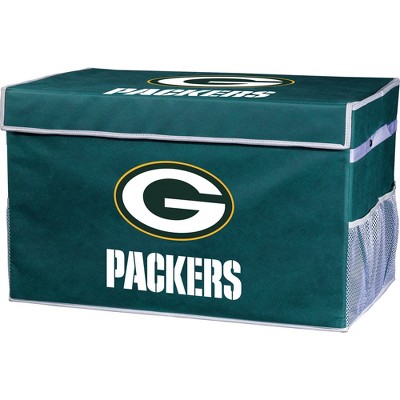 NFL Franklin Sports Green Bay Packers Collapsible Storage Footlocker Bins - Small