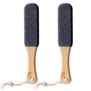 Kitcheniva Pumice Stone Foot File - Callus Remover for Feet (2 Pack, Black) - 1 of 4