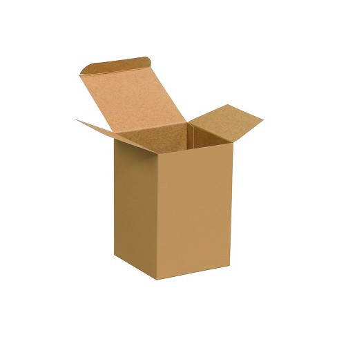 The Packaging Wholesalers 2 7/8 X 2 7/8 X 2 15/16 Kraft Reverse Tuck  Folding Carton (250/case) : Target