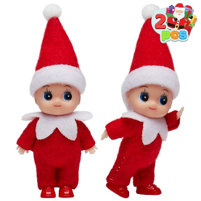 Joyfy Christmas Stocking Stuffer Poseable Tiny Elf Dolls – Interactive Christmas Decor