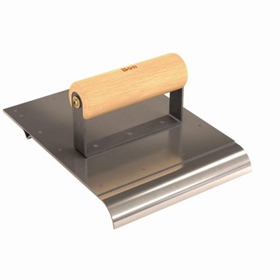 Bon Tool 12-179 Edger/Groover - 6-inch X 8-inch - 1/4-inch Bit - 3/4-inch Radius Wood Handle