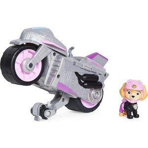PAW Patrol Moto Pups Skye's Deluxe Pull-Back Motorcycle Vehicle with Wheelie Feature & Toy Figure, Kids Toys for Ages 3 & Up - 1 of 4
