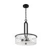 Craftmade Lighting 3 - Light Pendant in  Flat Black - 3 of 4