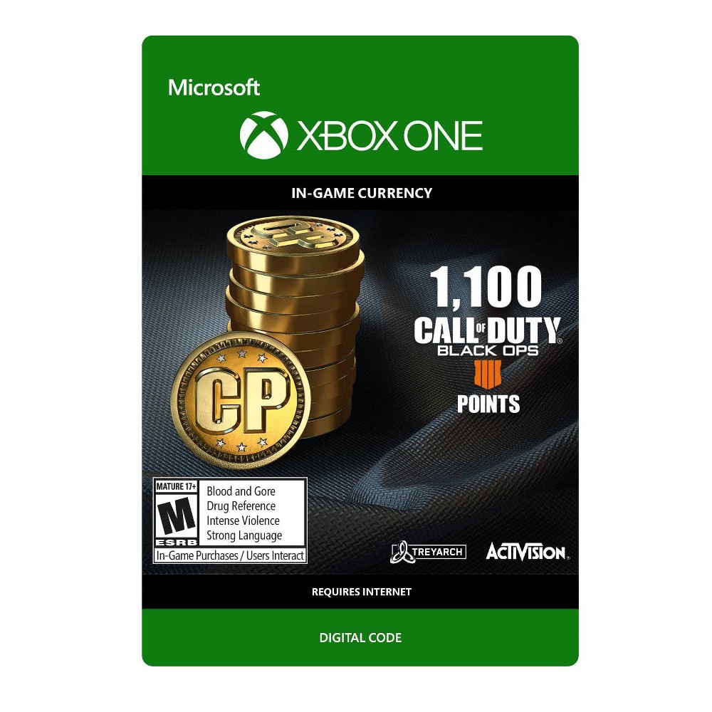 Photos - Game Call of Duty: Black Ops 4 1100 Points - Xbox One (Digital)