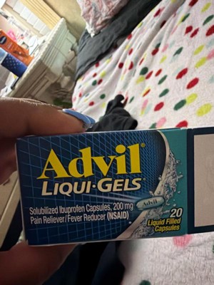 Advil Liqui-Gels Ibuprofen 200mg - 160 Count Family Size For Pain & Fever Relief 5 thumbnail image