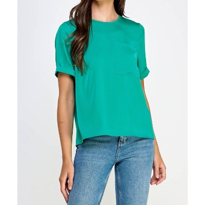 Women's Satin Tee - Strut & Bolt