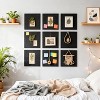 Large Cork Board for Wall,59" x 36",Black Bulletin Board,15 Pack Felt Wall Tiles,for Office, with 30 Pushpins,Pin Board for Home Office Classroom - 2 of 4
