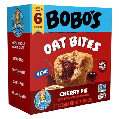 Bobo's Oat Bars Bites Cherry Pie - 7.8oz/6ct