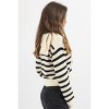 Women's OUT EAST LACE-UP SWEATER - MIOU MUSE - 2 of 4