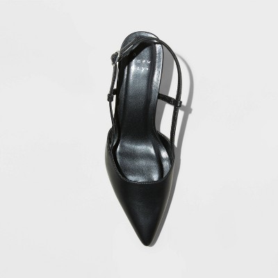 Women's Annette Slingback Heels - A New Day - image 3