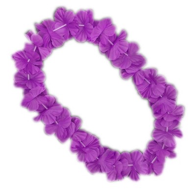 Magic Matt’s Brilliant Blinkys Hawaiian Flower Lei Necklace Purple