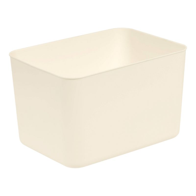 IRIS Storage Organizer Basket Off-White, 5 of 8