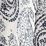 coarse paisley / navy