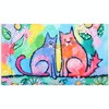 Olivia’s Home Furry Felines Doormat, 22" x 32", Indoor Cat Lovers Accent Mat for Entryway or Kitchen - 2 of 3