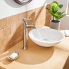 BWE Waterfall Single Hole Single Handle Bathroom Vessel Sink Faucet - 3 of 4
