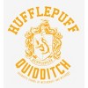 Harry Potter Hufflepuff Quidditch Crest Long Sleeve Unisex Adult Hooded Sweatshirt - 2 of 2