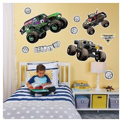 Monster Jam Small Wall Decal Target