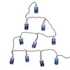 Kurt Adler Indoor/Outdoor Novelty String 10-Light Set, Bud Light New Logo Cans, 11.5ft - 3 of 4