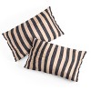 Deny Designs 3pc King Daniel Coulmann Stripes 001 P Basaltic Duvet and Sham Set - 4 of 4