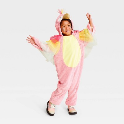 Toddler Parrot Halloween Costume Jumpsuit - Hyde and EEK! Boutique™ Pink