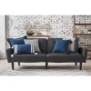 C&F Home 18" x 18" Lucas Navy Striped Throw Pillow - 3 of 4