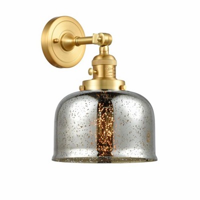 Bell - 1 Light Wall Sconce In Industrial Style-12 Inches Tall and 8 Inches Wide