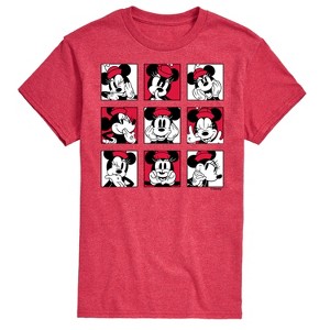 Men's - Disney - Minnie Grid Short Sleeve Graphic T-Shirt - 1 of 4