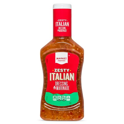 Zesty Italian Dressing & Marinade - 16fl oz - Market Pantry™