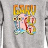 Boys' - SpongeBob SquarePants - Gary The Snail Graphic Long Sleeve Fleece Sweatshirt - 2 of 4