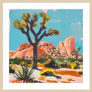 Amanti Art A Scenic View III by Walker Noble Wood Framed Wall Art Print - 1 of 4