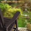 Arceso Outdoor Rocking Chair, HDPS Poly Rocking Chair, All Weather Resistant Plastic Outdoor Indoor Porch Rocker, Heavy Duty Rocker for Patio,  Garden - 4 of 4