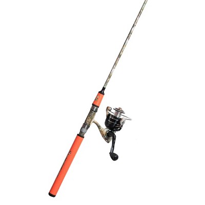 ProFISHiency Real Tree Edge 6'8" Spinning Combo - Orange
