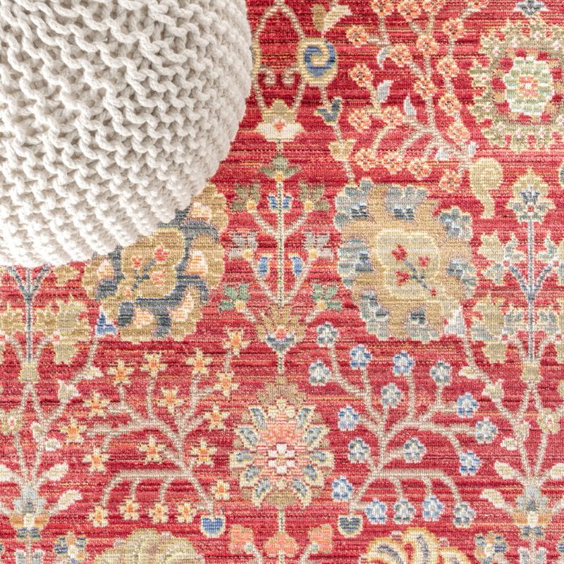 India Flower and Vine Area Rug - JONATHAN Y, 5 of 11