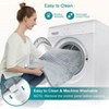 Heating Pad for Back, 33"x17" Extra Large Electric Heated Pad, 4 Heat Settings, 2H Auto Off & Machine Washable - 2 of 4