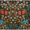 Signare USA William Morris Blackthorn Panelled Pillowcase/ cushion cover 18 x 18 inch - 3 of 3