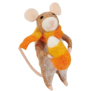 Primitives by Kathy Candy Corn Mouse Critter - 1 of 3