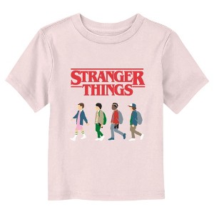 Toddler's Stranger Things Minimalist Group Walk T-Shirt - 1 of 3