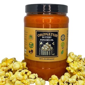 Okonatur | Buttery Popcorn  Oil - 30  Fl oz - 1 of 3
