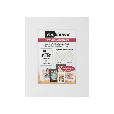 Ambiance Framing 5-Pack Mat Frame - Assorted Sizes & Colors