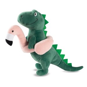 PetShop by Fringe Studio Pool Time Rex Dog Toy - Dark Green - 1 of 3