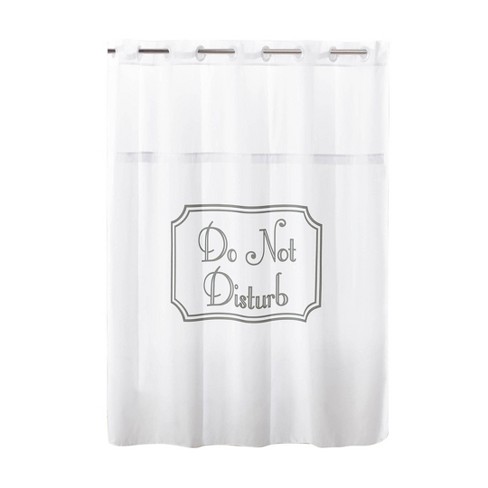 Do Not Disturb Shower Curtain With Peva, Liner Not Required Shower Curtain
