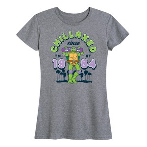 Women's - Teenage Mutant Ninja Turtles - Chillaxed Since 84 Short Sleeve Graphic T-Shirt - 1 of 4