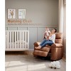 22" Oversized Recliner Chairs with Heat and Massage,360° Swivel Lazy Recliner Chair for Adults - 3 of 4