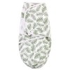 Hudson Baby Infant Boy Quilted Cotton Swaddle Wrap 3pk, Dinosaur, 0-3 Months - 4 of 4