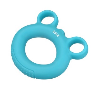 Unique Bargains Athletes Workout Rock Climbing Silicone Ring Hand Finger Forearm Grip Trainers - 1 of 4