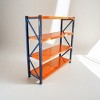 Vynxaria Blue and Orange Heavy Duty Utility Storage Shelves - 4400 lbs Capacity, Adjustable 4 Levels - 3 of 4