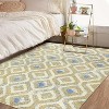 Shag Area Rugs for Living Room Bedroom, Abstract Plush Thick Premium Rug Shaggy Soft Plush Carpet for Kids Home Dorm - 3 of 4